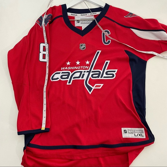 Washington Capitals “Alexander Ovechkin” Reebok Jersey Size L/XL - Picture 6 of 7